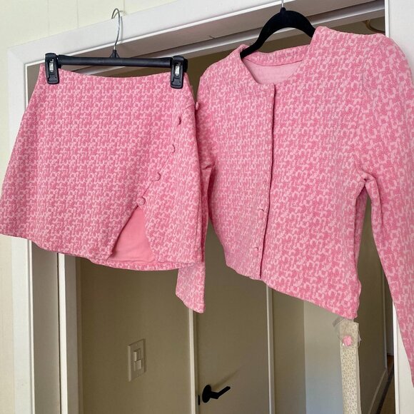 Devon Windsor Sasha jacket in Bubblegum- NWT Size Large - Picture 5 of 15